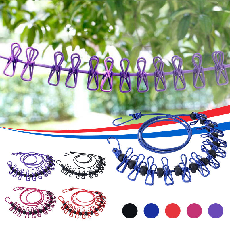 Kompakt og alsidig rejse tørrestativ