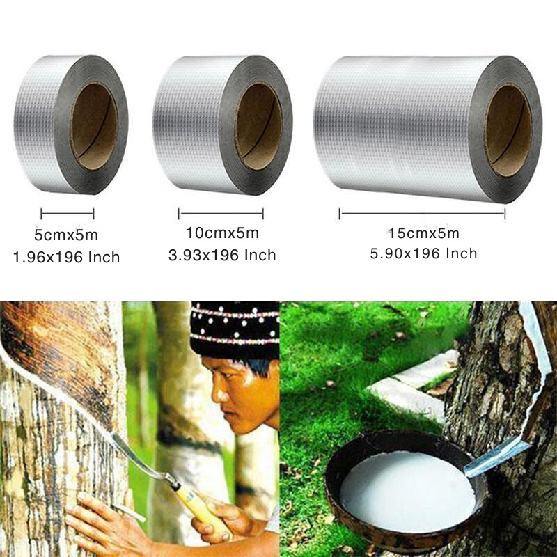 Cinta impermeable de caucho butílico: Repare y selle con total seguridad