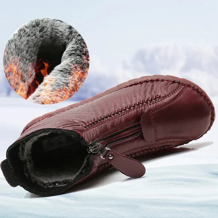 Skridsikre støvler i kunstlæder: elegance og sikkerhed i hverdagen