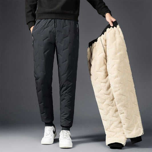 Unisex fleece winter pants